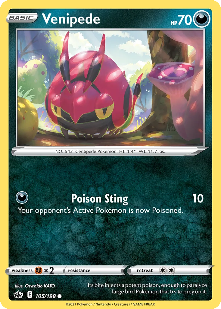 Venipede card image