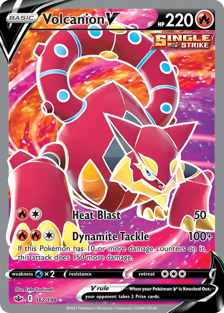 Volcanion V card image