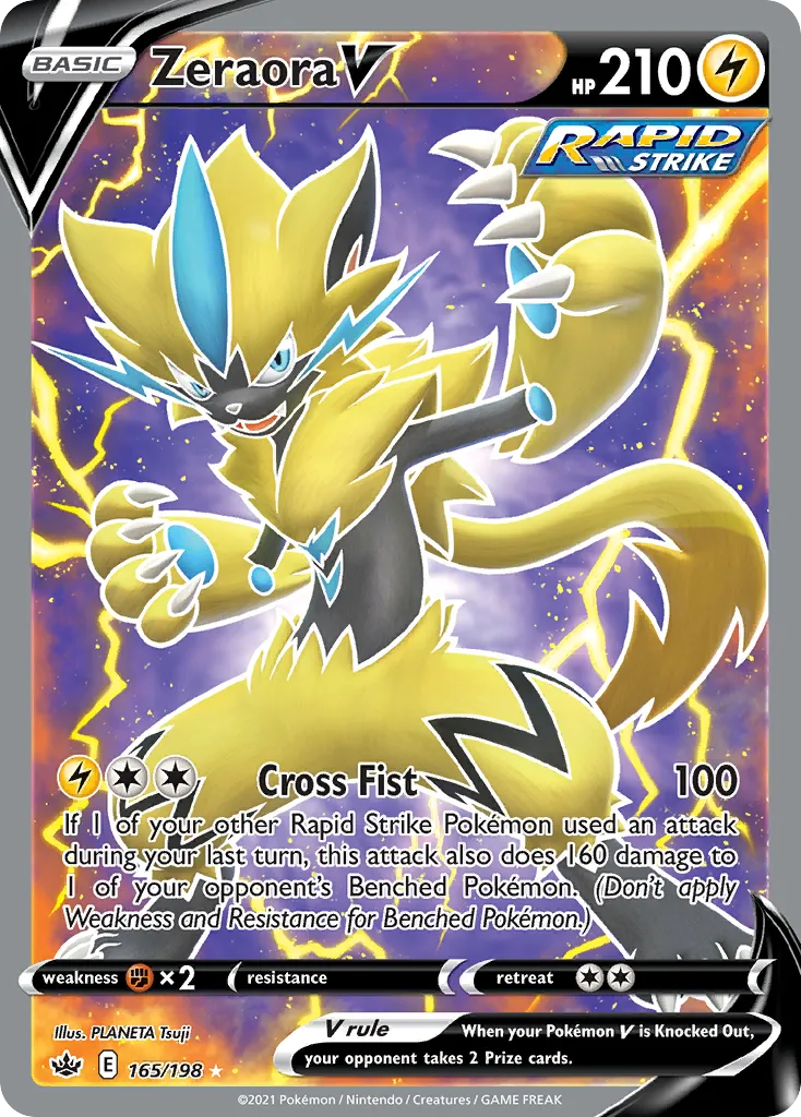 Zeraora V card image
