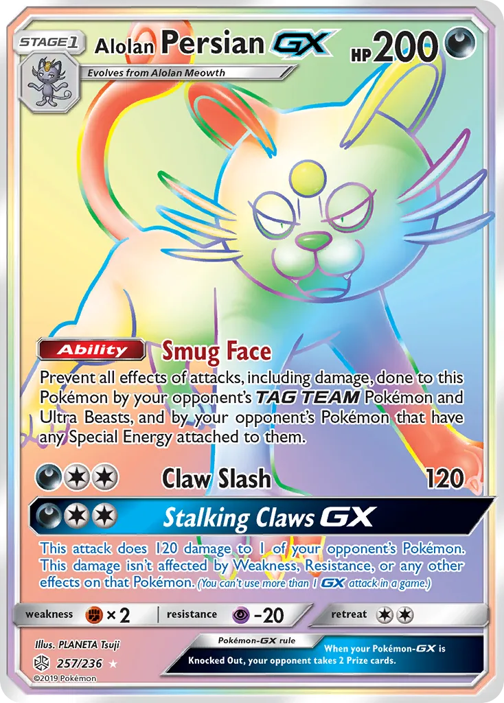 Alolan Persian-GX card image