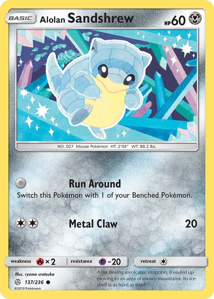 Alolan Sandshrew card image