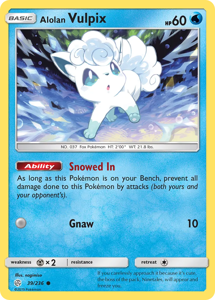 Alolan Vulpix card image