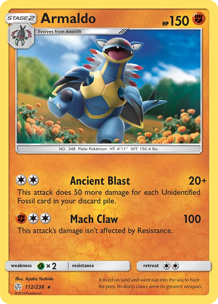 Armaldo card image