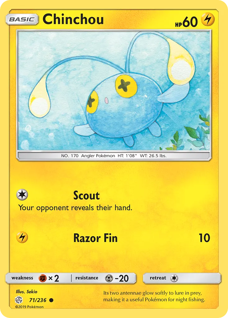 Chinchou card image