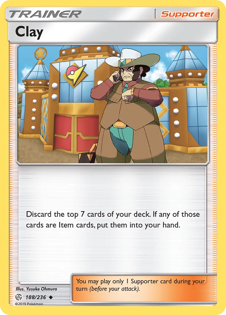 Clay card image