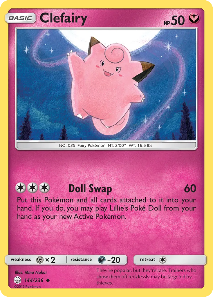 Clefairy card image