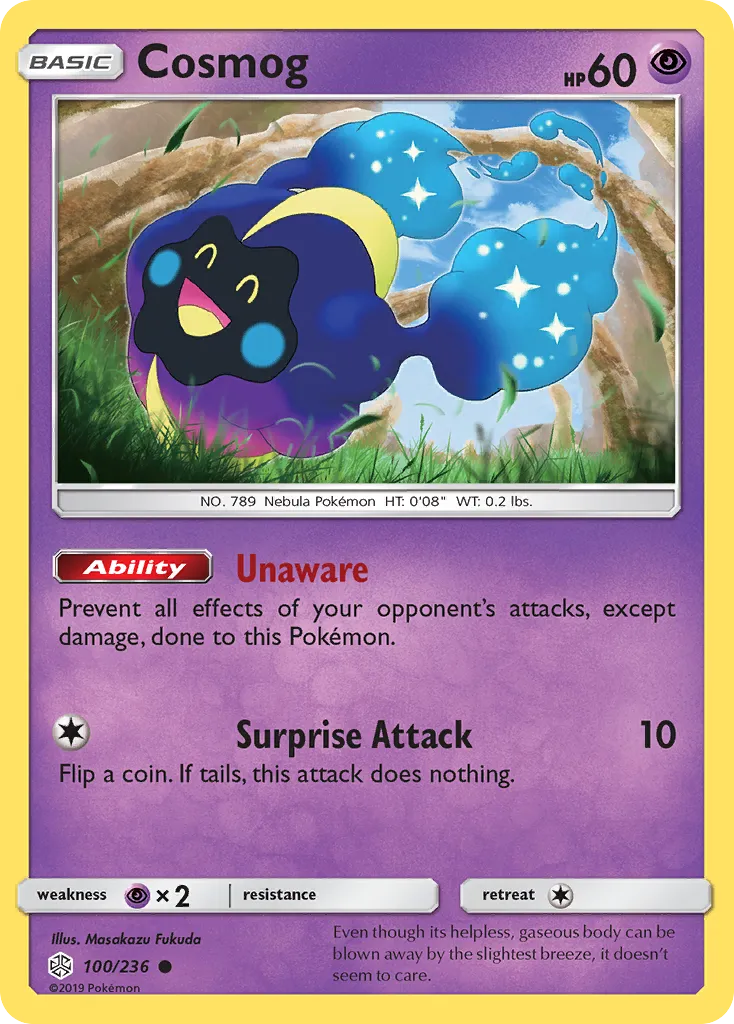 Cosmog card image