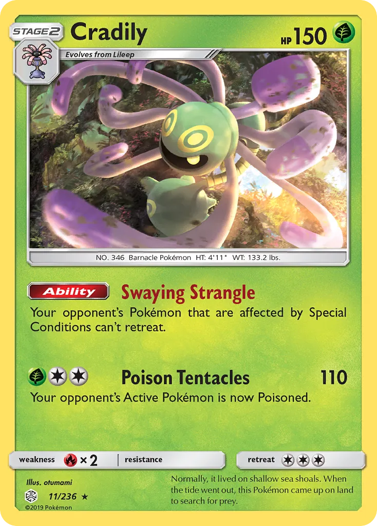 Cradily card image