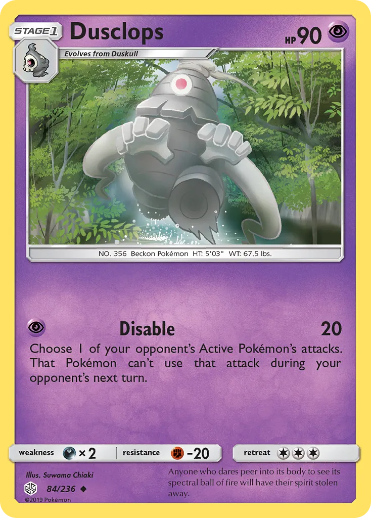 Dusclops card image