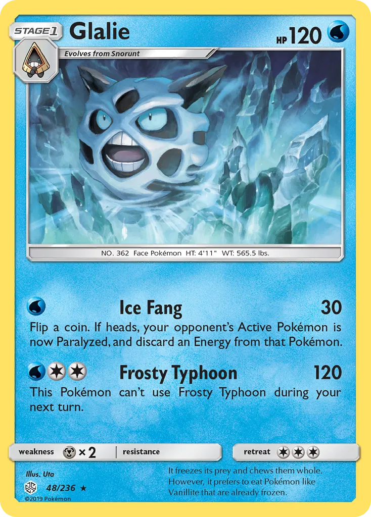 Glalie card image