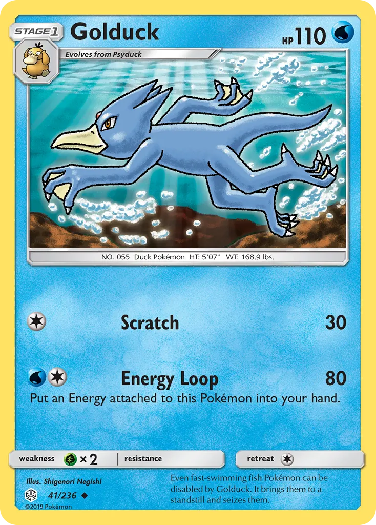 Golduck card image