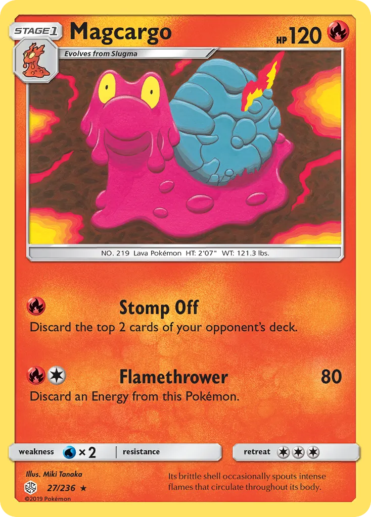 Magcargo card image