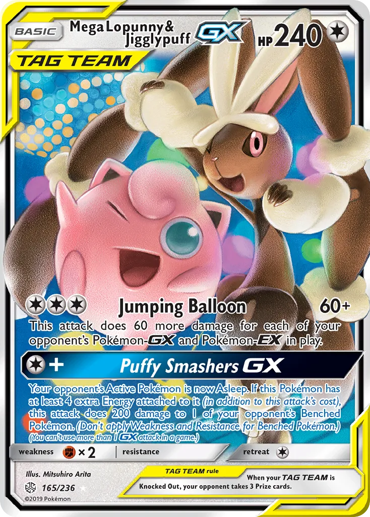 Mega Lopunny & Jigglypuff-GX card image