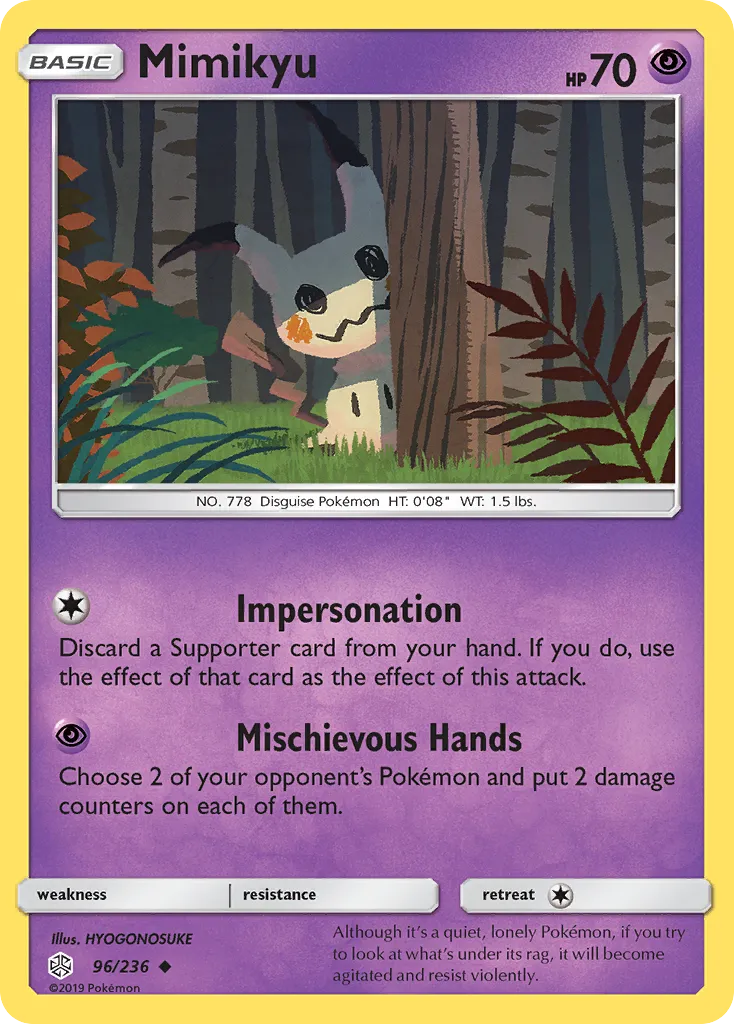 Mimikyu card image
