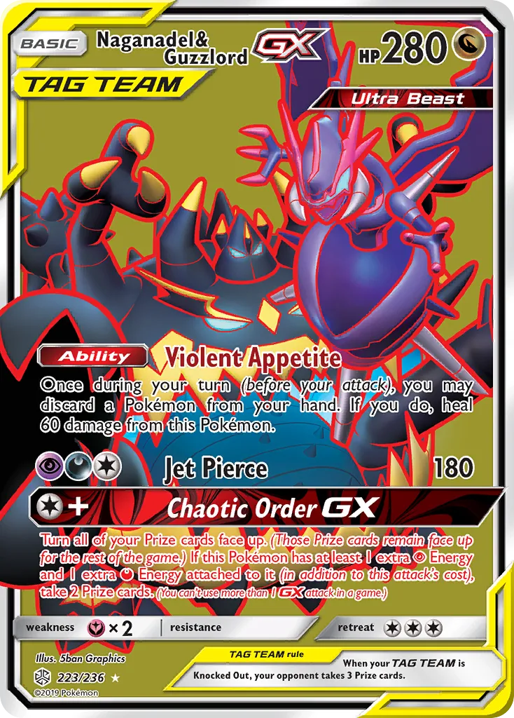 Naganadel & Guzzlord-GX card image