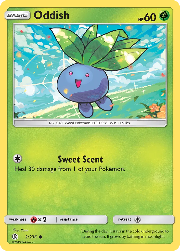 Oddish card image