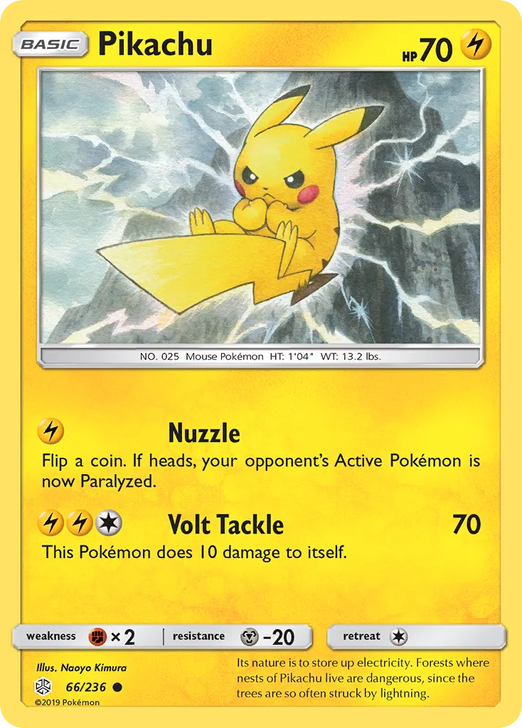 Pikachu card image