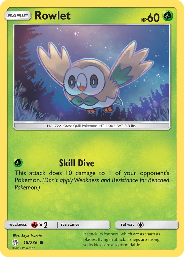Rowlet card image