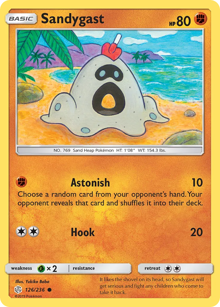 Sandygast card image