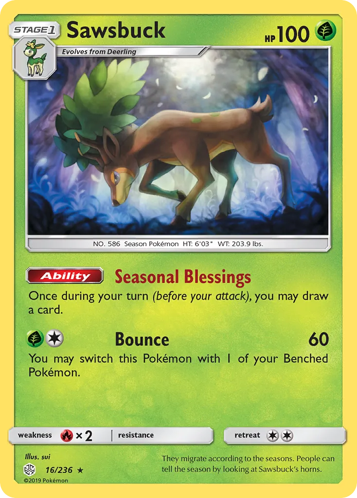 Sawsbuck card image