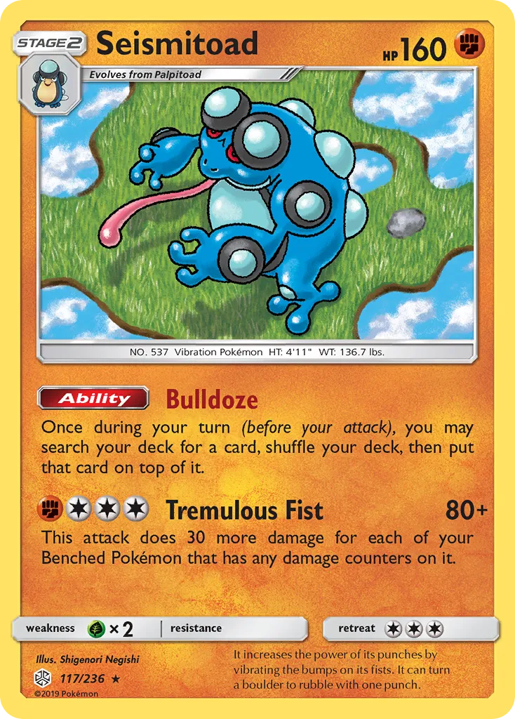 Seismitoad card image