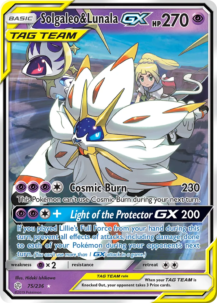 Solgaleo & Lunala-GX card image