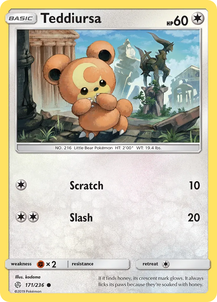 Teddiursa card image