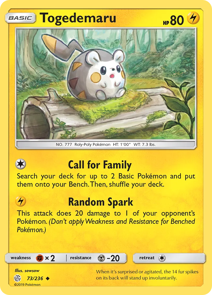 Togedemaru card image