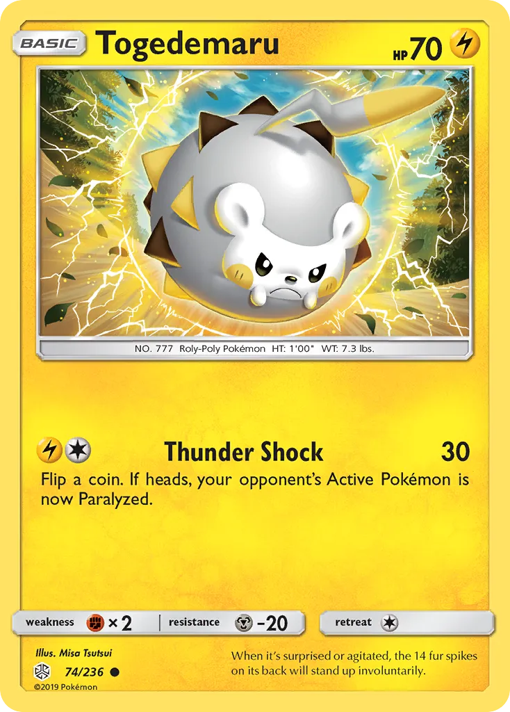 Togedemaru card image