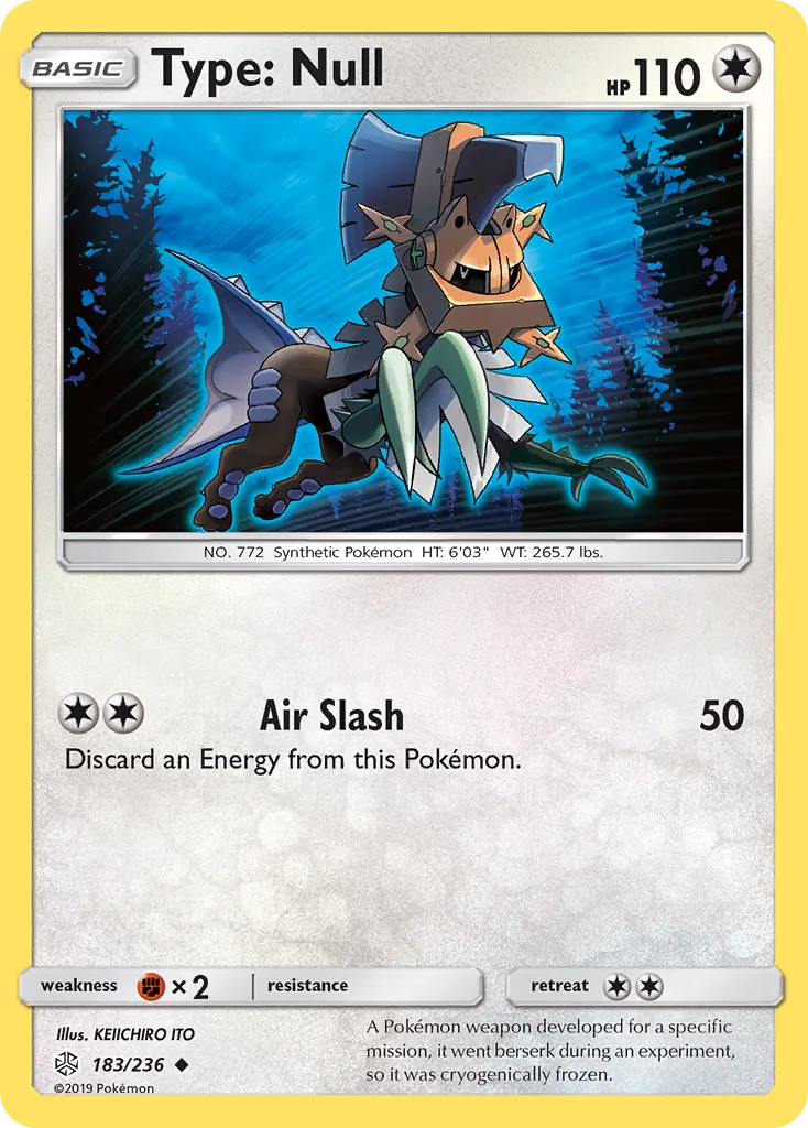 Type: Null card image