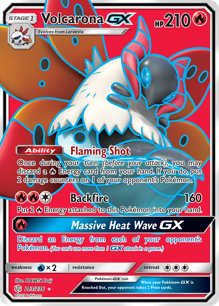 Volcarona-GX card image