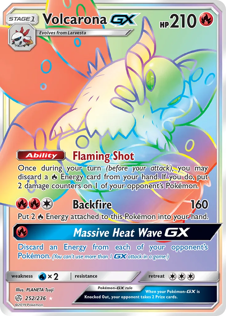 Volcarona-GX card image