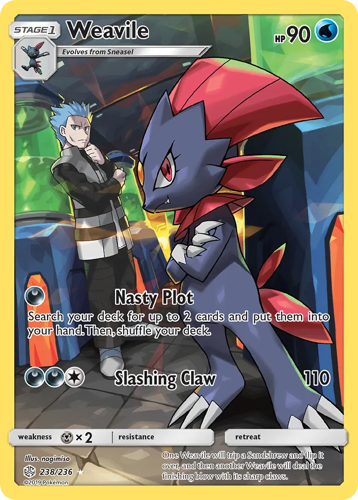 Weavile card image