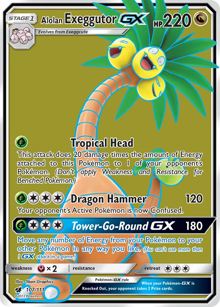 Alolan Exeggutor-GX card image