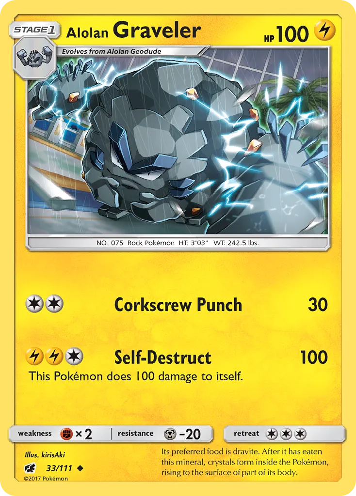 Alolan Graveler card image