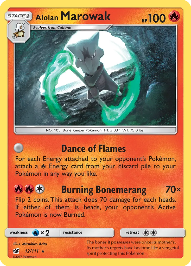 Alolan Marowak card image