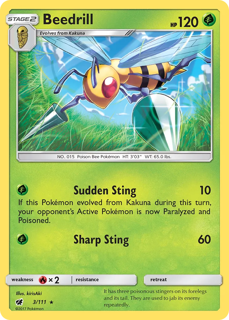 Beedrill card image