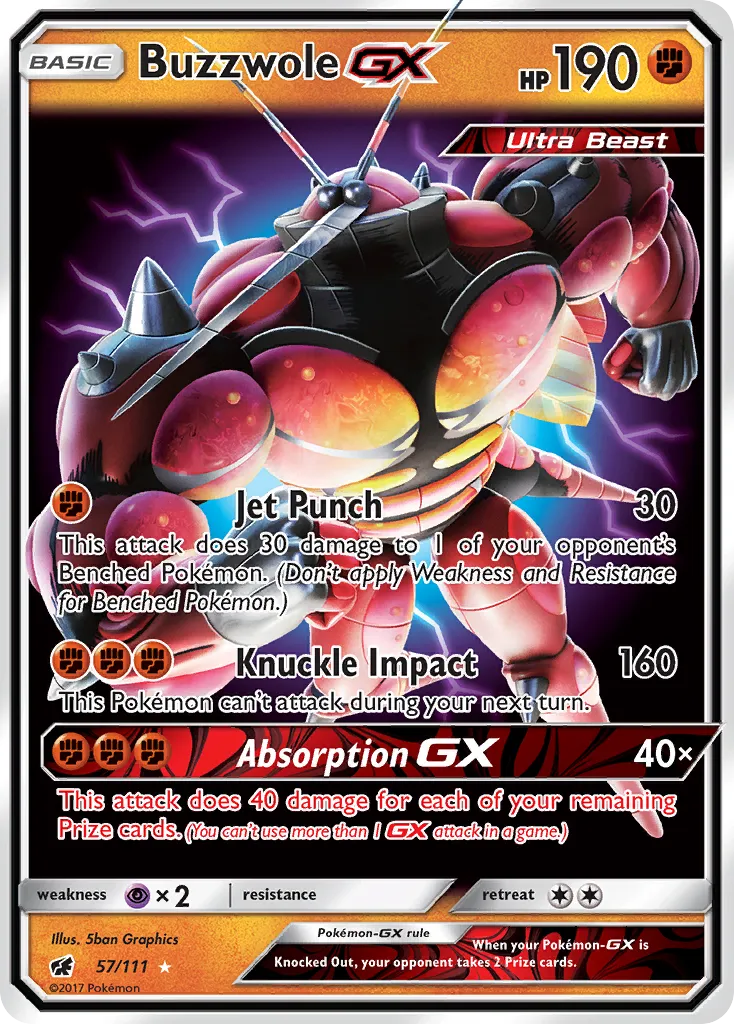 Buzzwole-GX card image