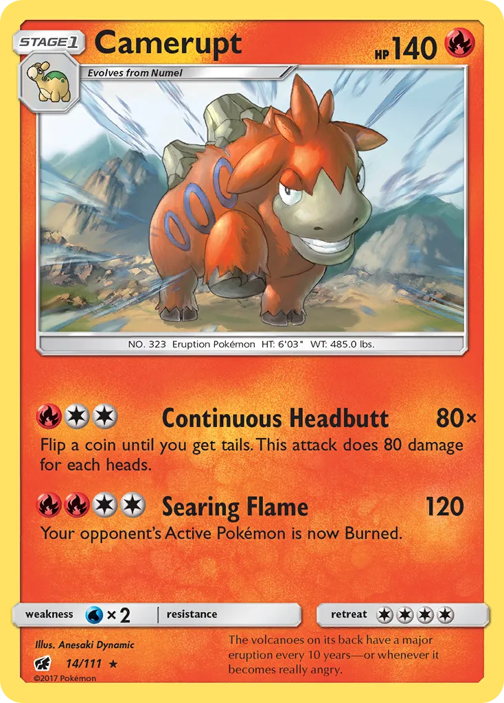 Camerupt card image
