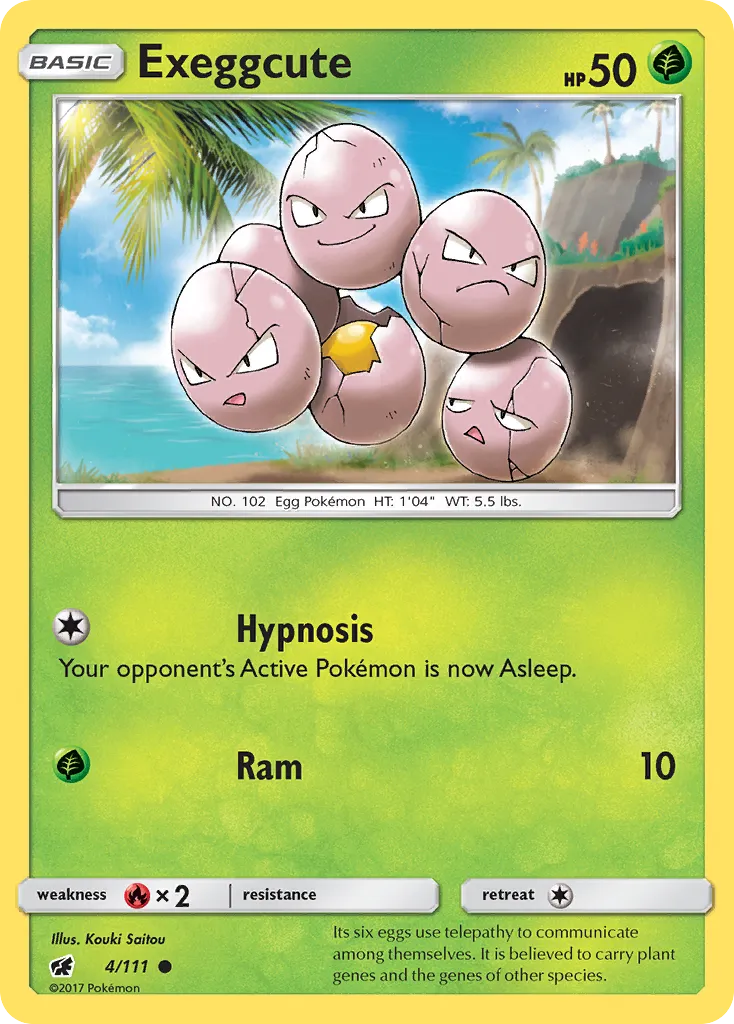 Exeggcute card image