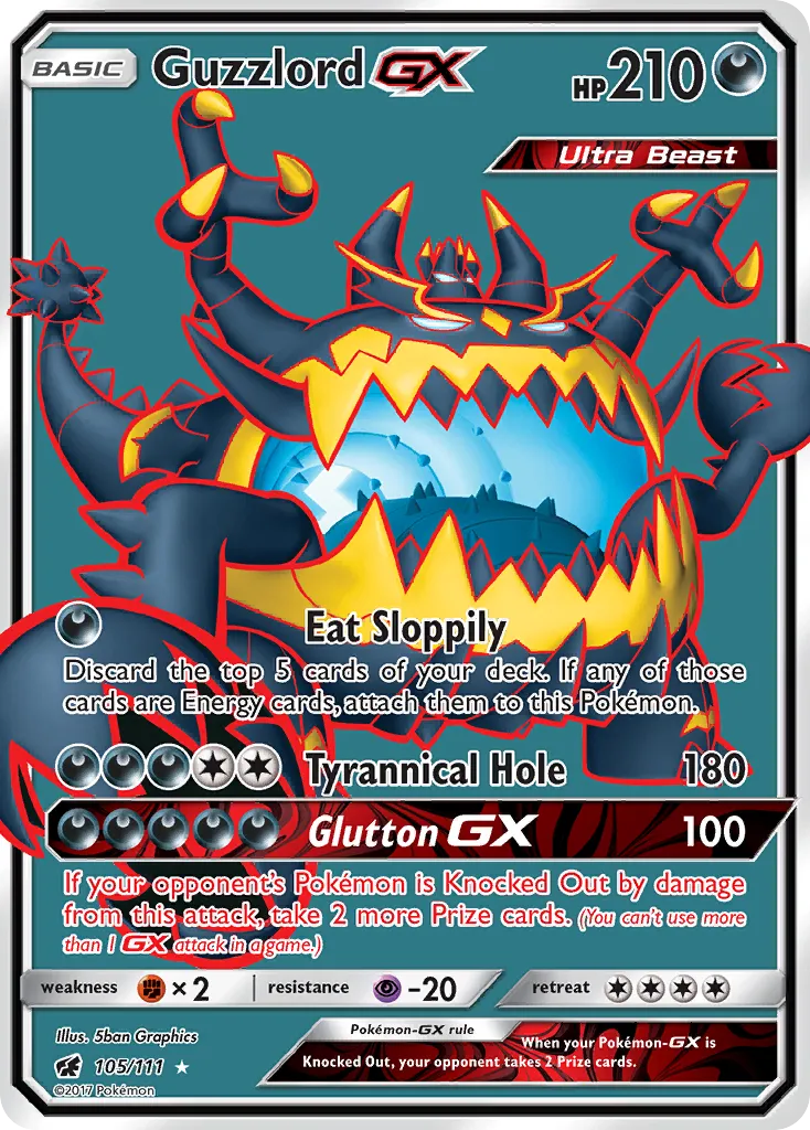 Guzzlord-GX card image