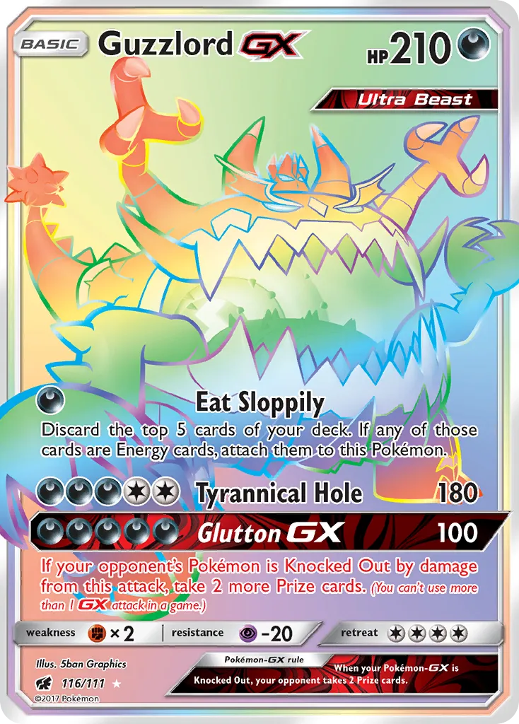 Guzzlord-GX card image