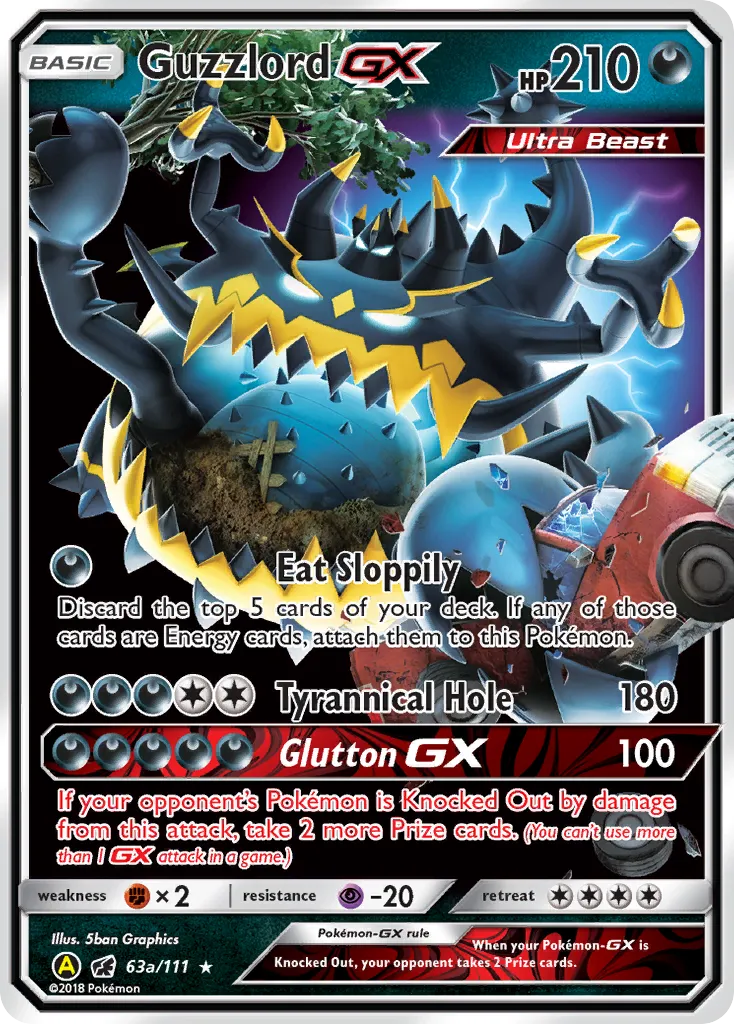 Guzzlord-GX card image