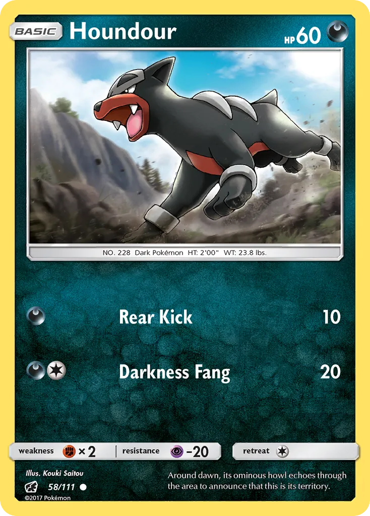 Houndour card image