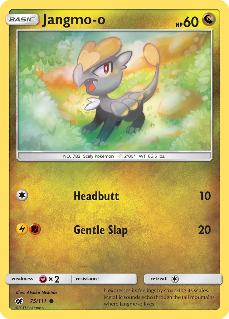 Jangmo-o card image
