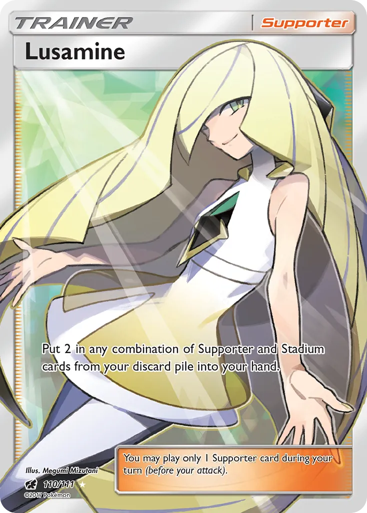 Lusamine #110 card image