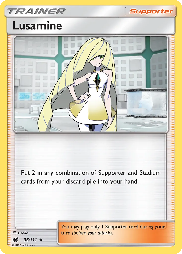 Lusamine card image