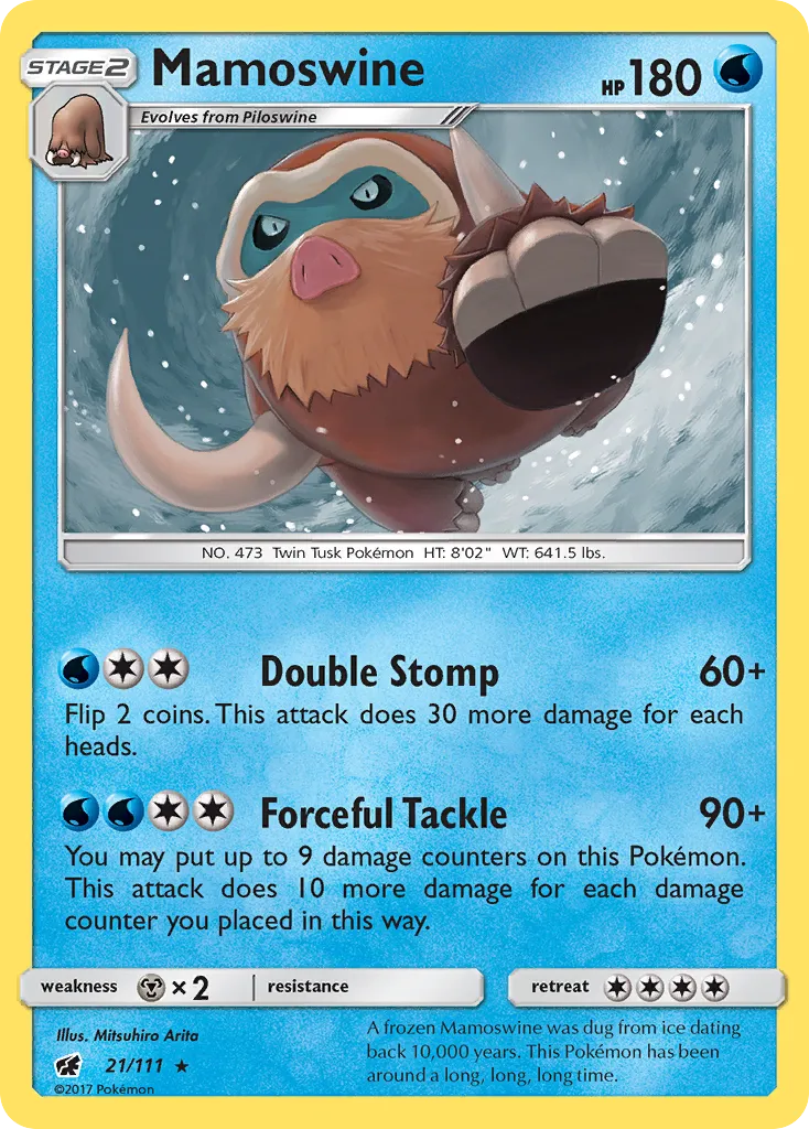 Mamoswine card image