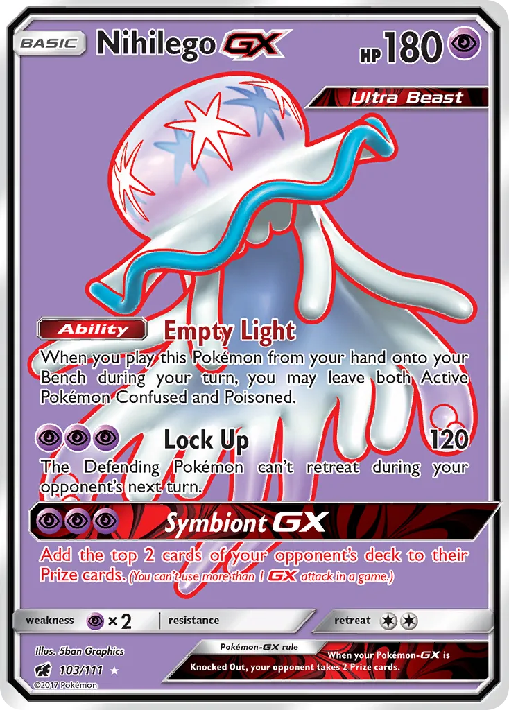 Nihilego-GX card image