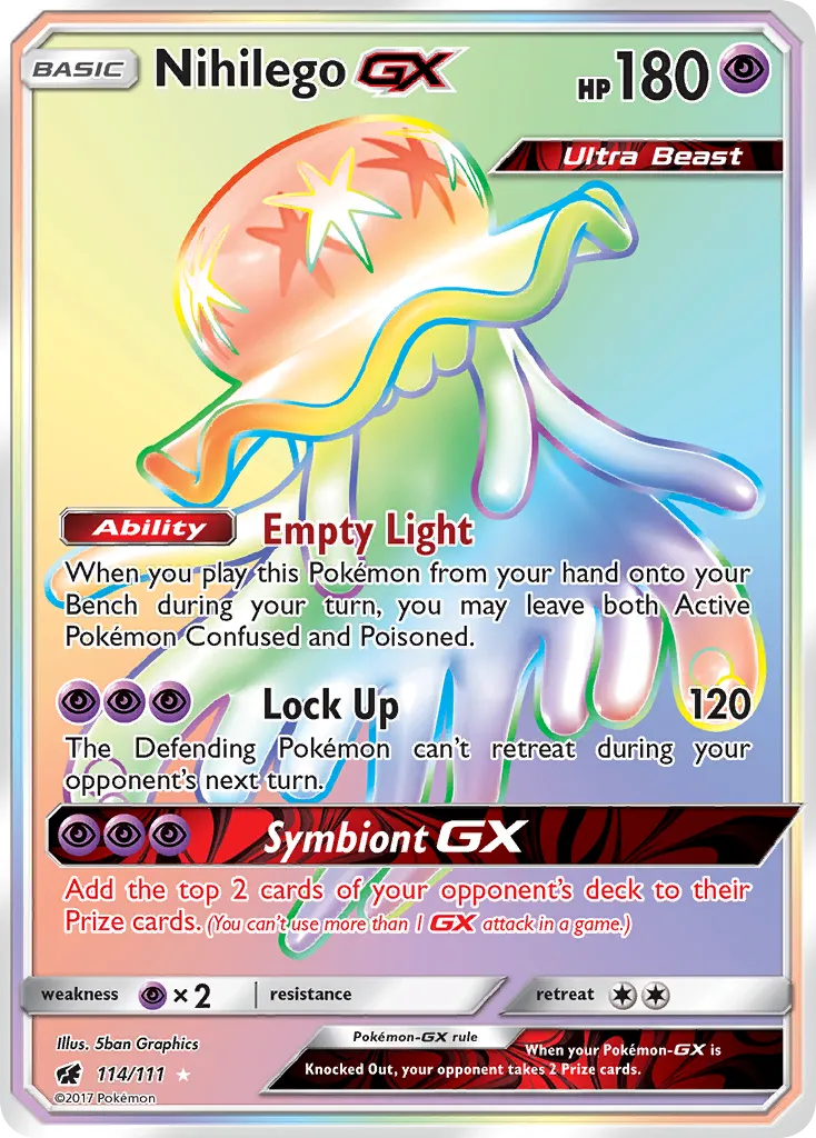 Nihilego-GX card image